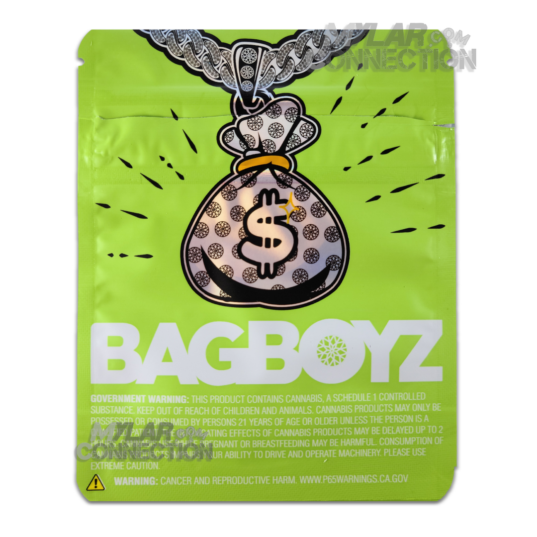 Bag Boyz Jungle Cake Empty 3.5g Dry Herb Flower Mylar Bag Packaging