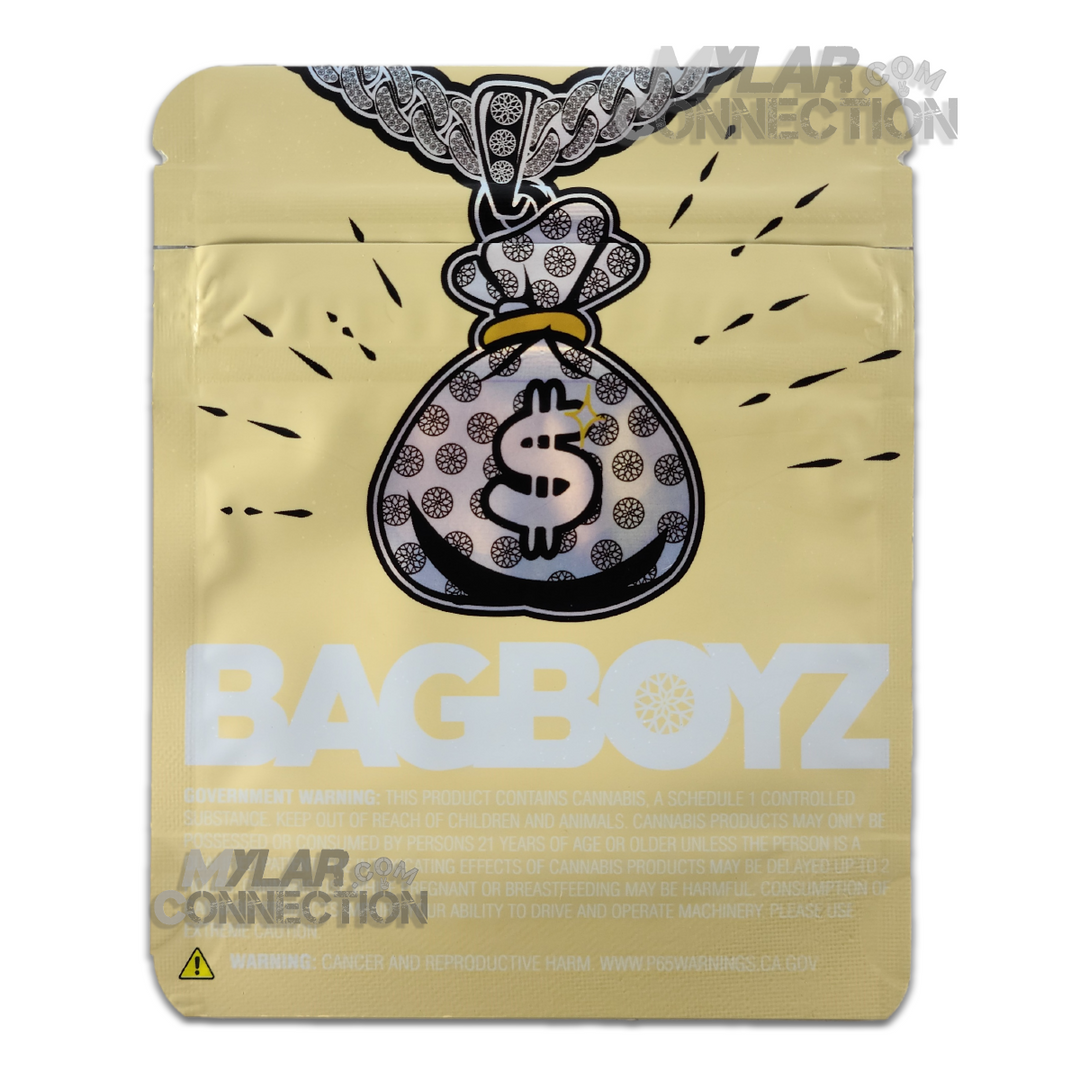 Bag Boyz Zookies Empty 3.5g Dry Herb Flower Mylar Bag Packaging