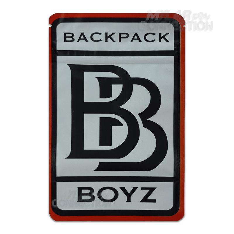 Backpack Boyz Standard Logo Empty 3.5g Dry Herb Flower Mylar Bags