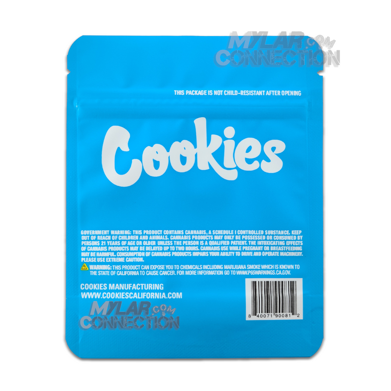 Cookies Cheetah Piss 3.5g Empty Flower Dry Herb Mylar Bag Smell Proof Packaging