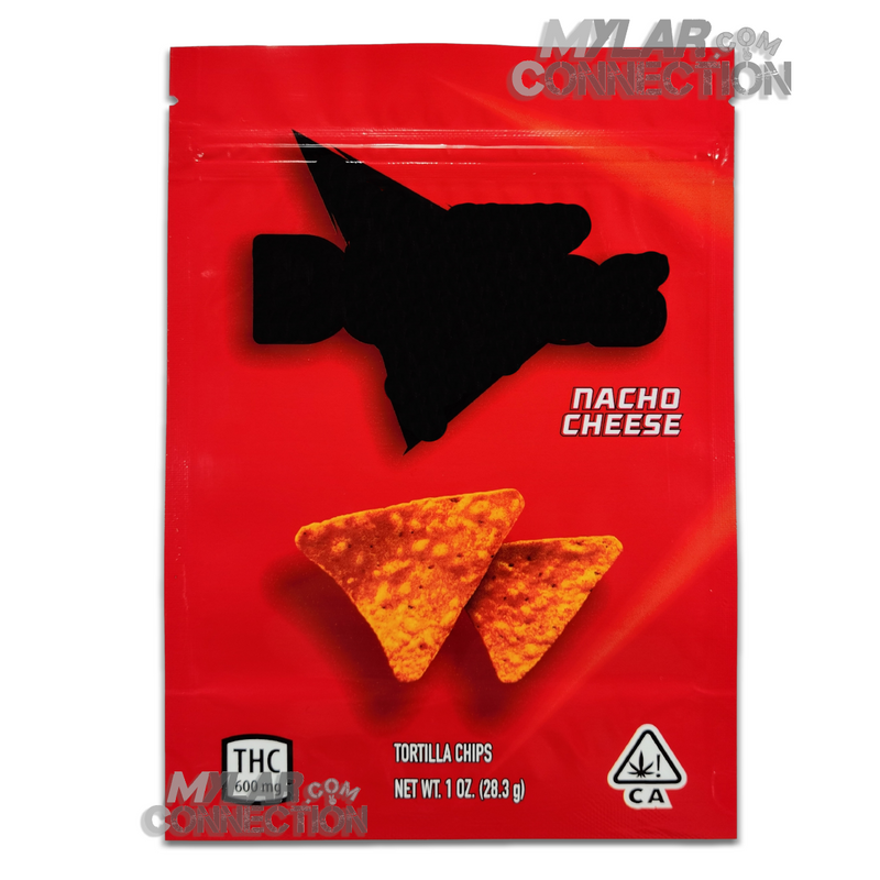 Ritos Nacho Cheese Empty Chips Snacks Edibles Mylar Packaging 600mg